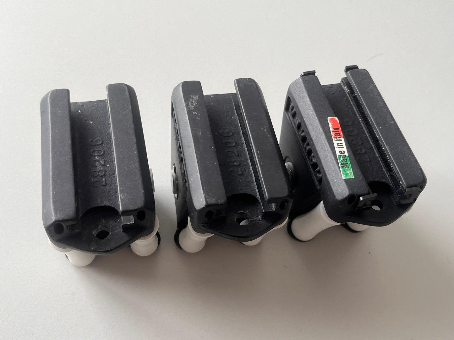 3 x Harken genuaslede / genua blok 25mm