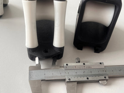 3 x Harken genuaslede / genua blok 25mm