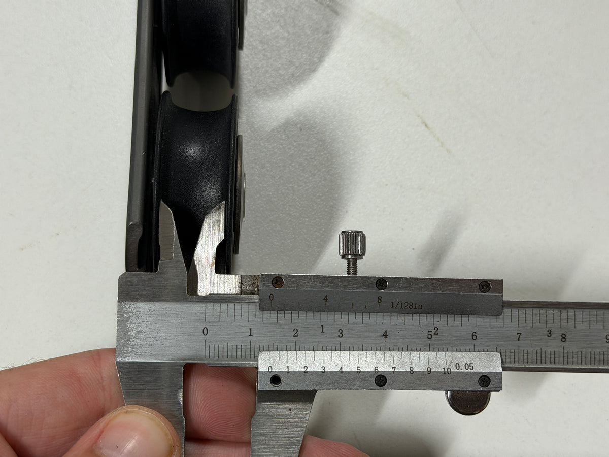 Spinlock valgeleider 50 mm schijf / 3 schijfs