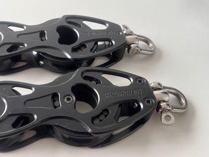 Nieuw Harken Black Magic vioolblok 75 mm met hondsvot