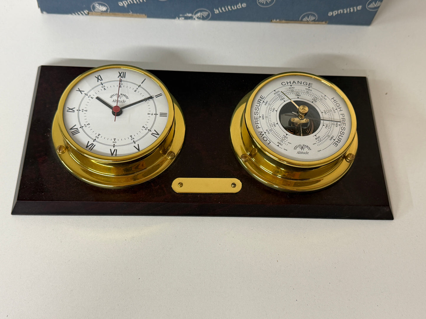 Altitude Special Marine klok en barometer