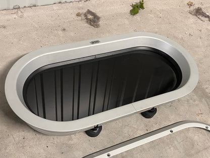 Gebo patrijspoort kogelrond / open raam 505 x 255 mm