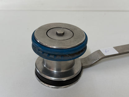 RVS HYE Lier met vaste hendel, tufnol einde nr 65