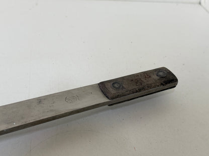 RVS HYE Lier met vaste hendel, tufnol einde nr 65