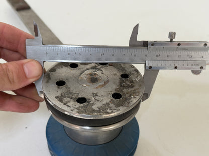 RVS HYE Lier met vaste hendel, tufnol einde nr 65