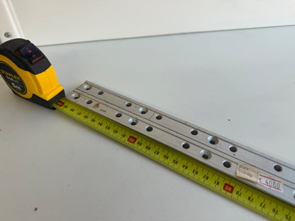 2 x Rail 100 cm lang 20 mm breed