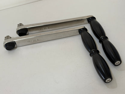 Set nieuwe Andersen lierhendels met dubbele grip/handvatten