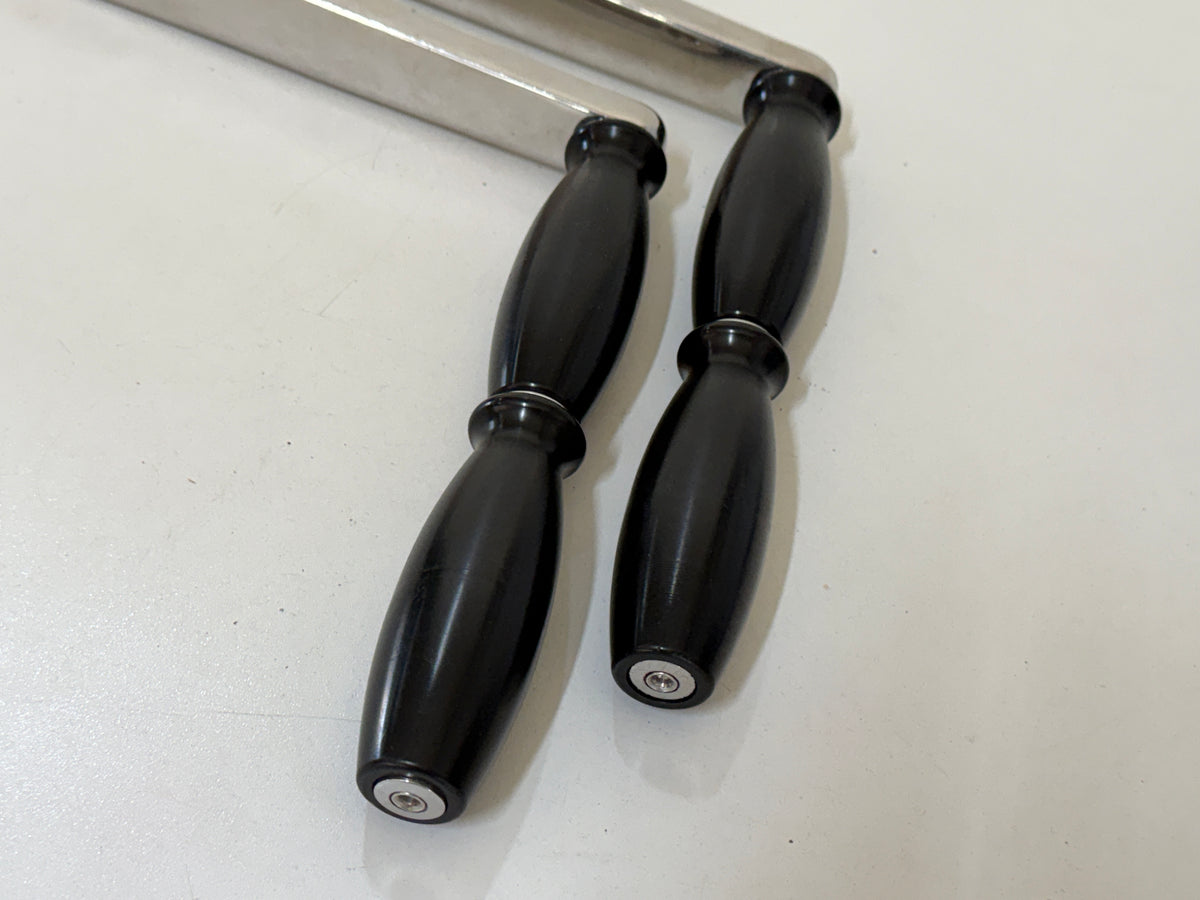 Set nieuwe Andersen lierhendels met dubbele grip/handvatten