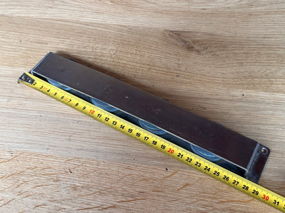 Valgeleider / dek organizer met 4 bronzen schijven 41 mm