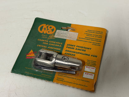 Kong Ankerwartel 6-8 mm RVS NIEUW