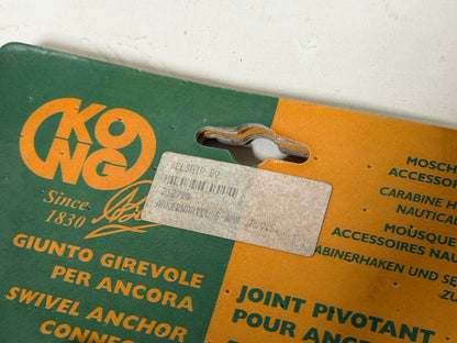 Kong Ankerwartel 6-8 mm RVS NIEUW