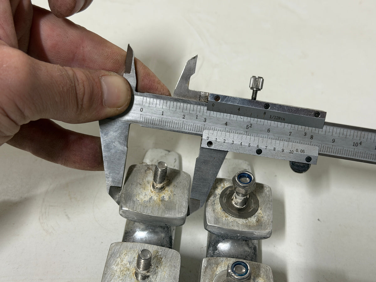 Aluminium kikker 157 mm