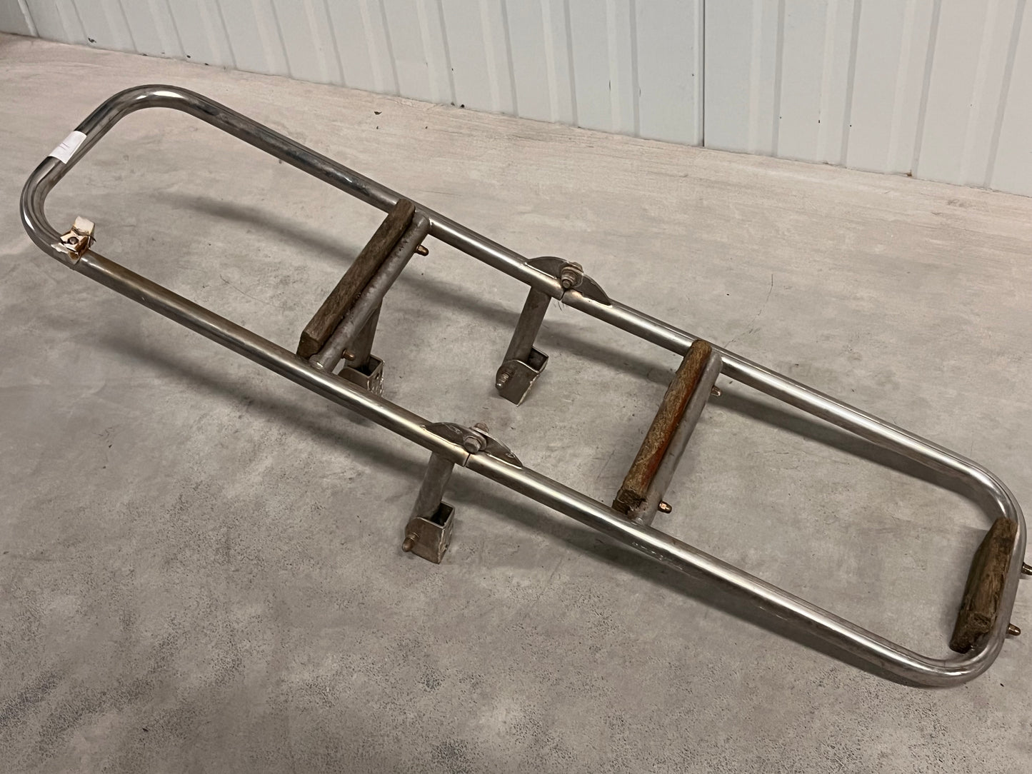 Zwemtrap met 3 houten treden