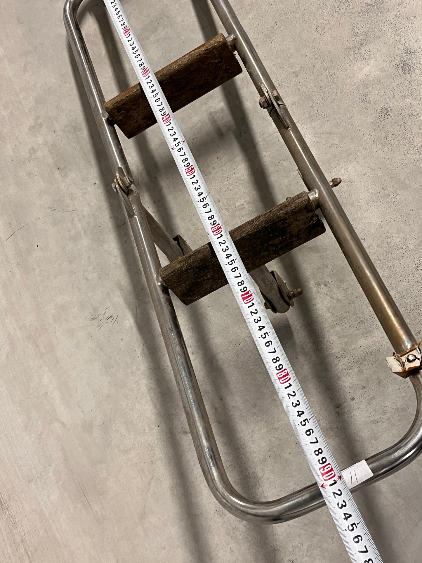 Zwemtrap met 3 houten treden