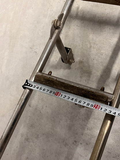 Zwemtrap met 3 houten treden