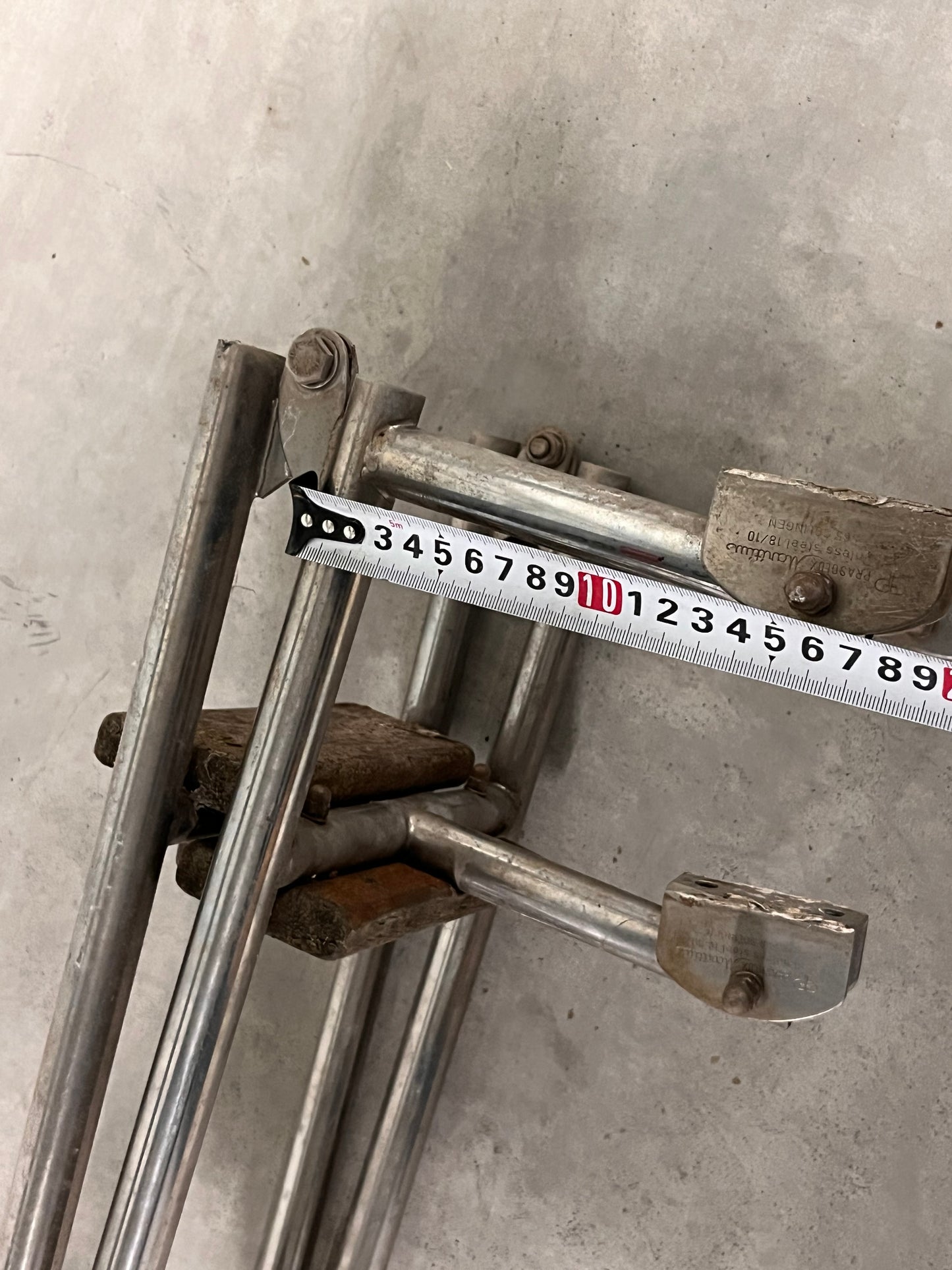 Zwemtrap met 3 houten treden