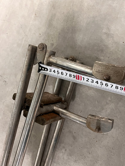 Zwemtrap met 3 houten treden