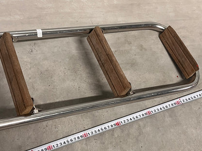 Zwemtrap met 3 houten treden