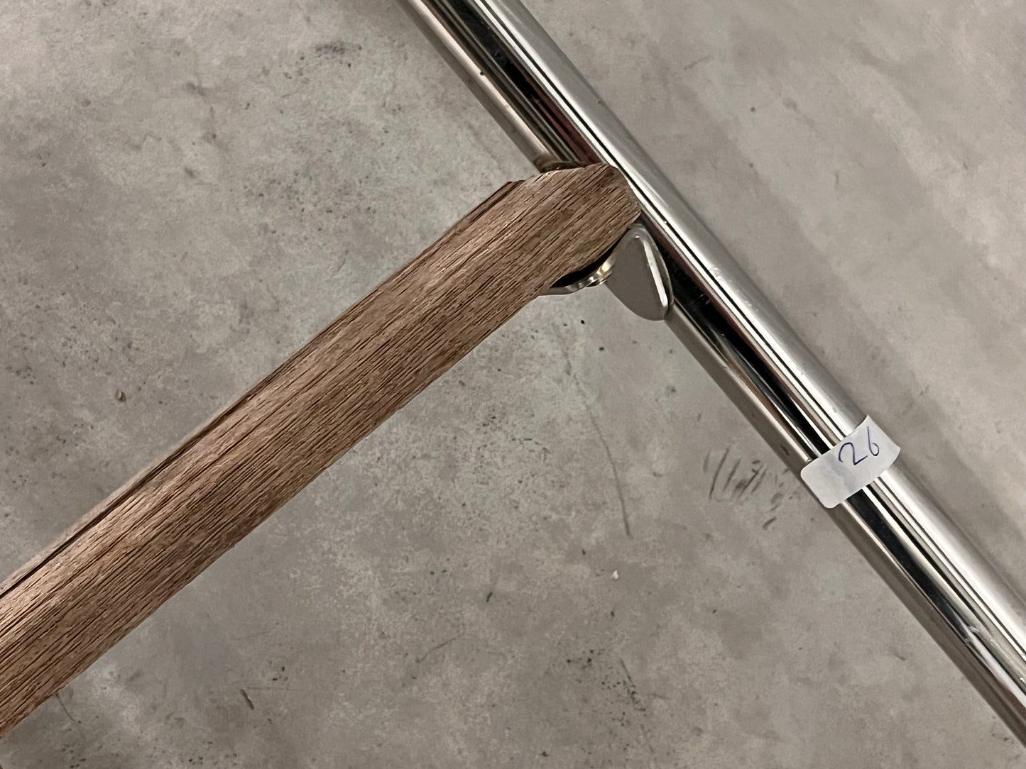 Zwemtrap met 3 houten treden