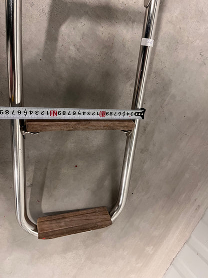 Zwemtrap met 3 houten treden