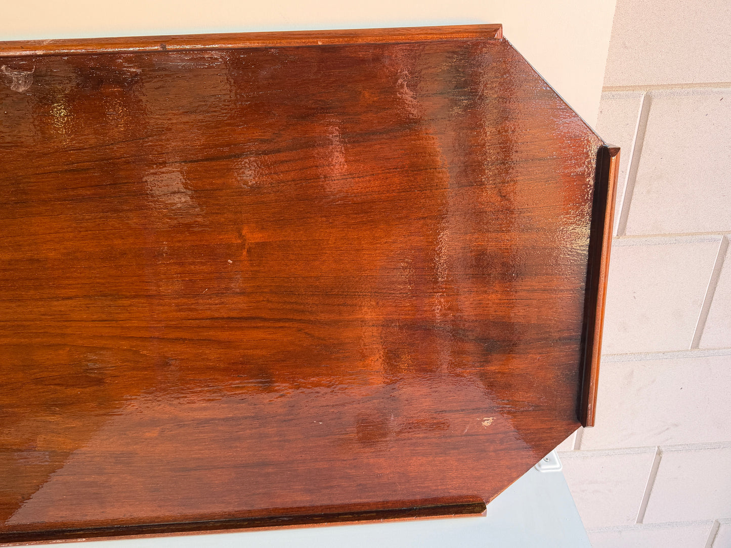 Houten tafelblad 110 x 62 cm