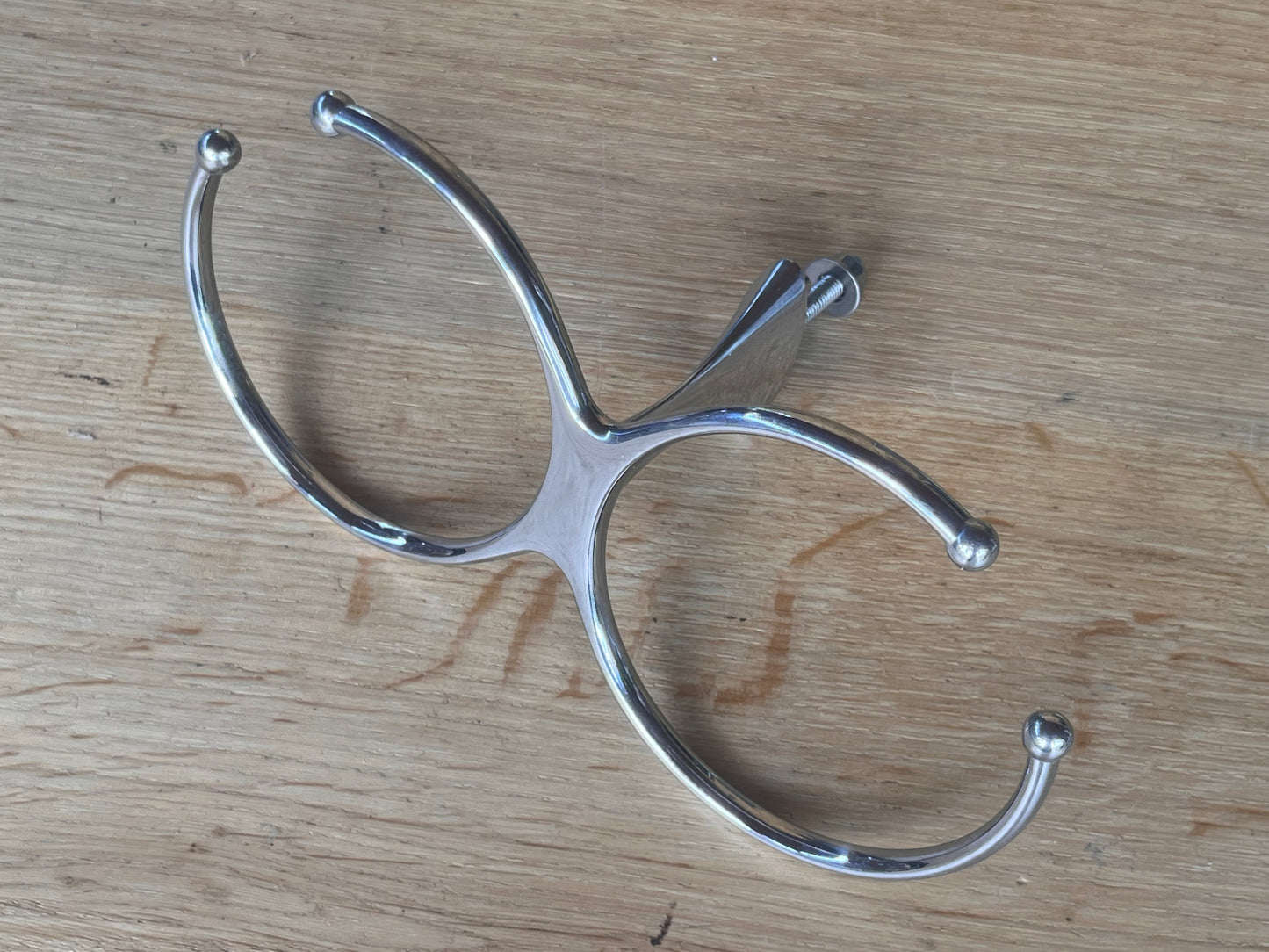 RVS bekerhouder Ø95 mm