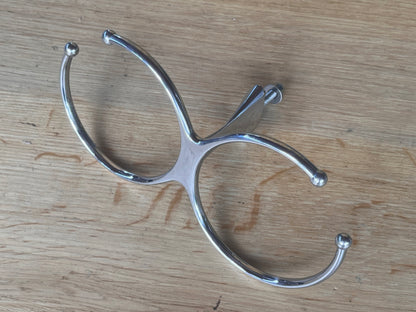 RVS bekerhouder Ø95 mm