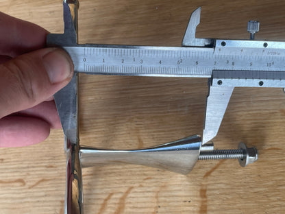 RVS bekerhouder Ø95 mm