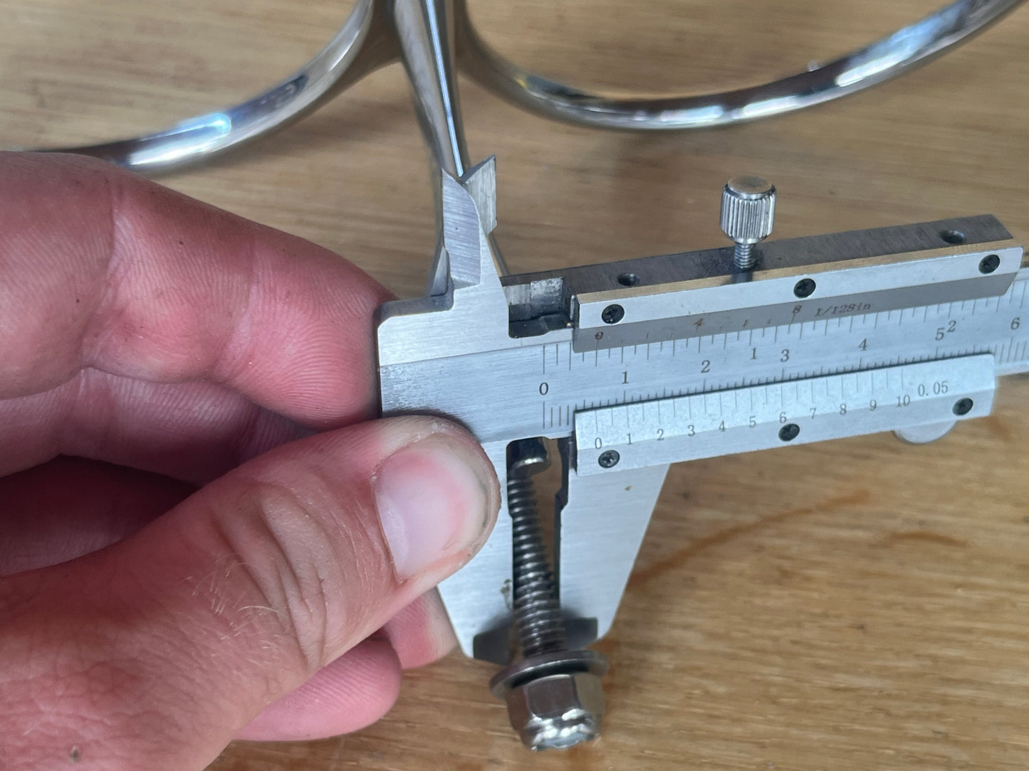 RVS bekerhouder Ø95 mm