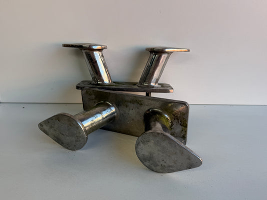 2 x RVS Bolder 20 cm