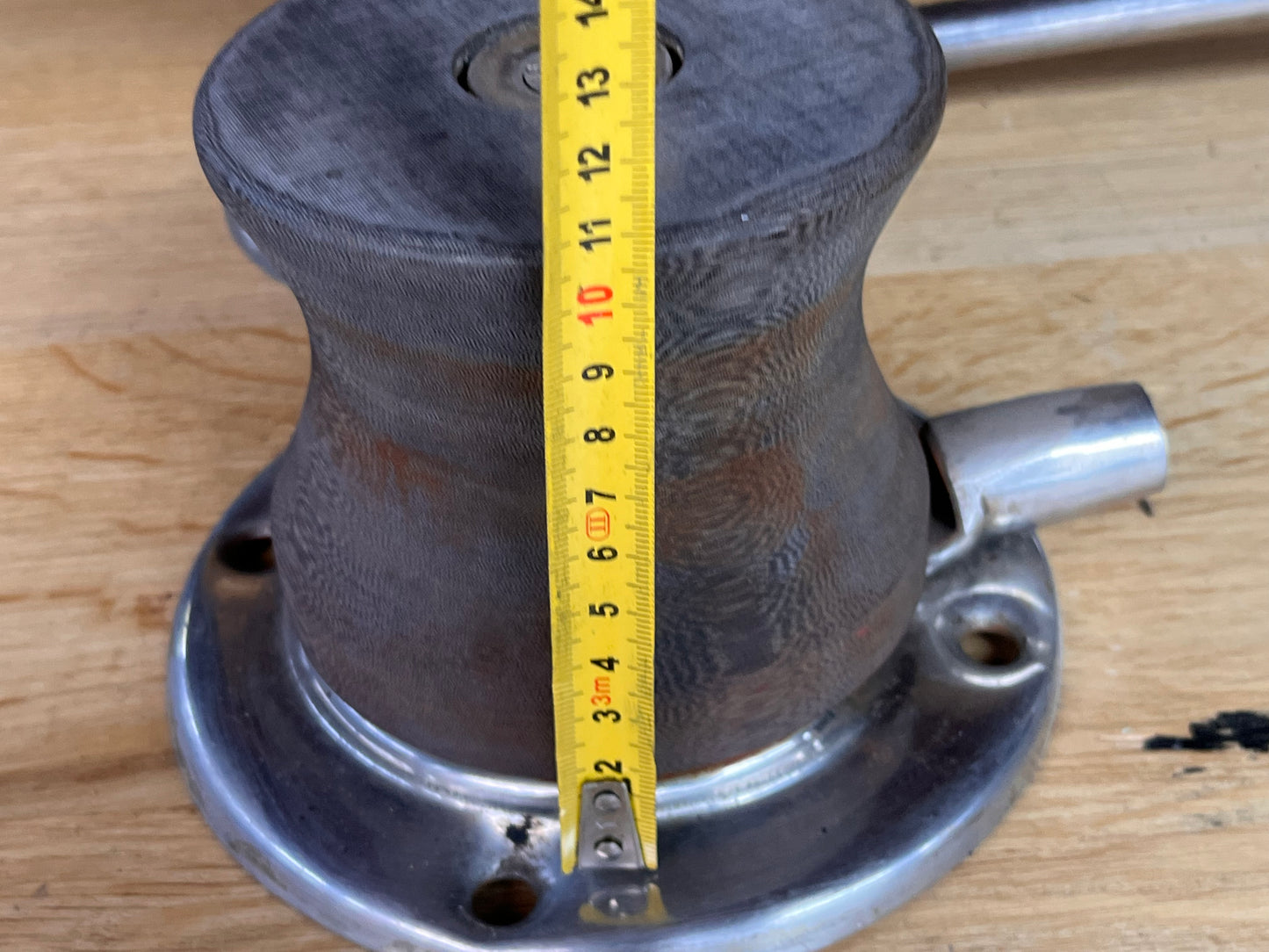 Grote Tufnol lieren met hendel