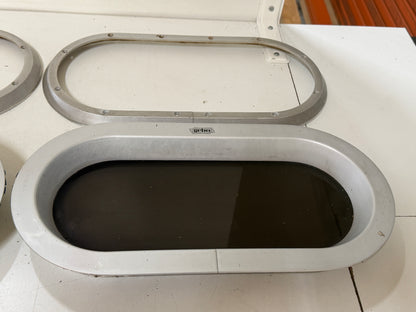 Gebo patrijspoort 39 x 20 cm kogelrond