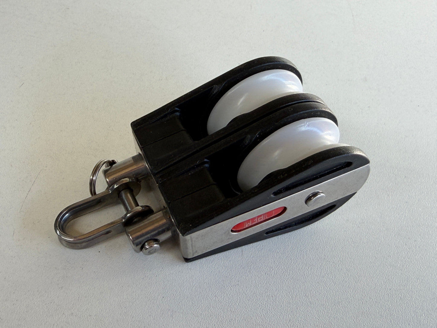 PEM 2 schijfs blok 39 mm 10 mm lijn