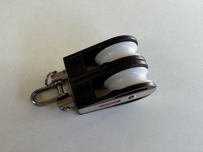 PEM 2 schijfs blok 39 mm 10 mm lijn