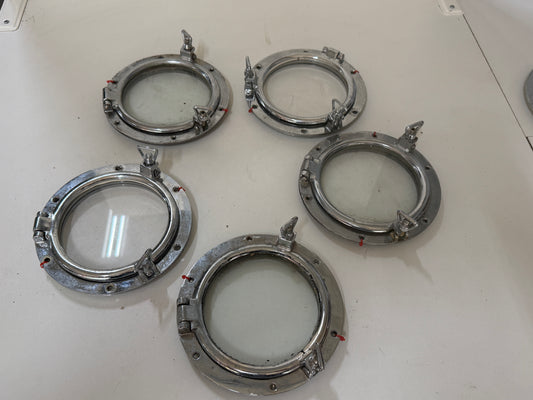 Patrijspoort glasmaat 125 mm.