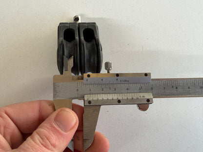 Wichard 2 schijfs blok 32 mm 8 mm lijn