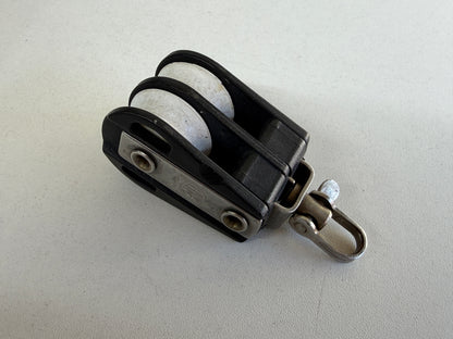 HYE 2 schijfs blok 30  mm 8 mm lijn