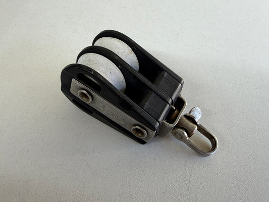 HYE 2 schijfs blok 30  mm 8 mm lijn