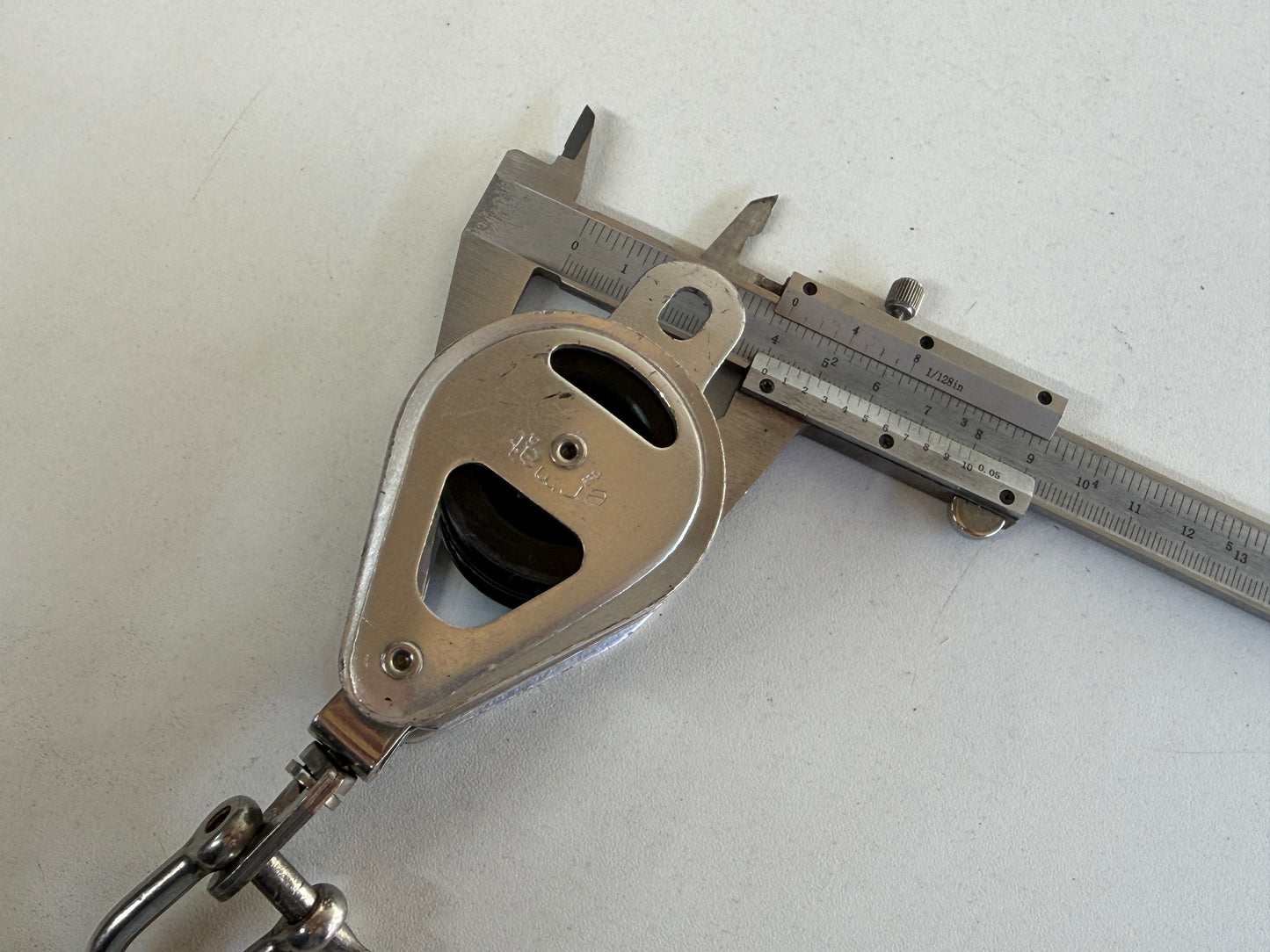 Ermat 2 schijfs blok 40 mm 11 mm lijjn