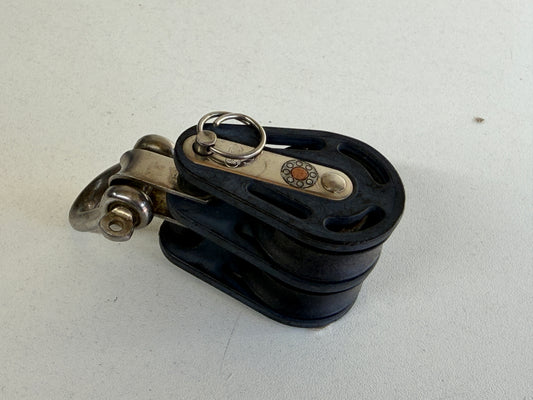 Sprenger 2 schijfs blok 34 mm 10 mm lijjn, gelagerd