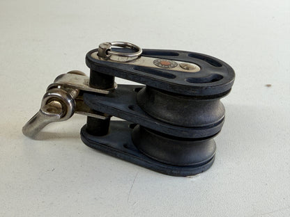 Sprenger 2 schijfs blok 34 mm 10 mm lijjn, gelagerd