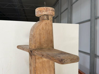 Houten siermast 82 cm hoog