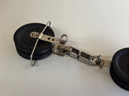 Sprenger grootschoot,  2 schijfs blok 80 mm 11 mm lijn