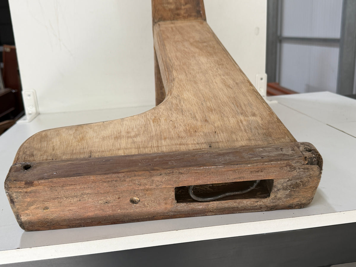 Houten siermast 82 cm hoog