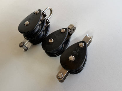 Alpa 1 / 2 schijfs blokken 45 mm tot 12 mm lijn