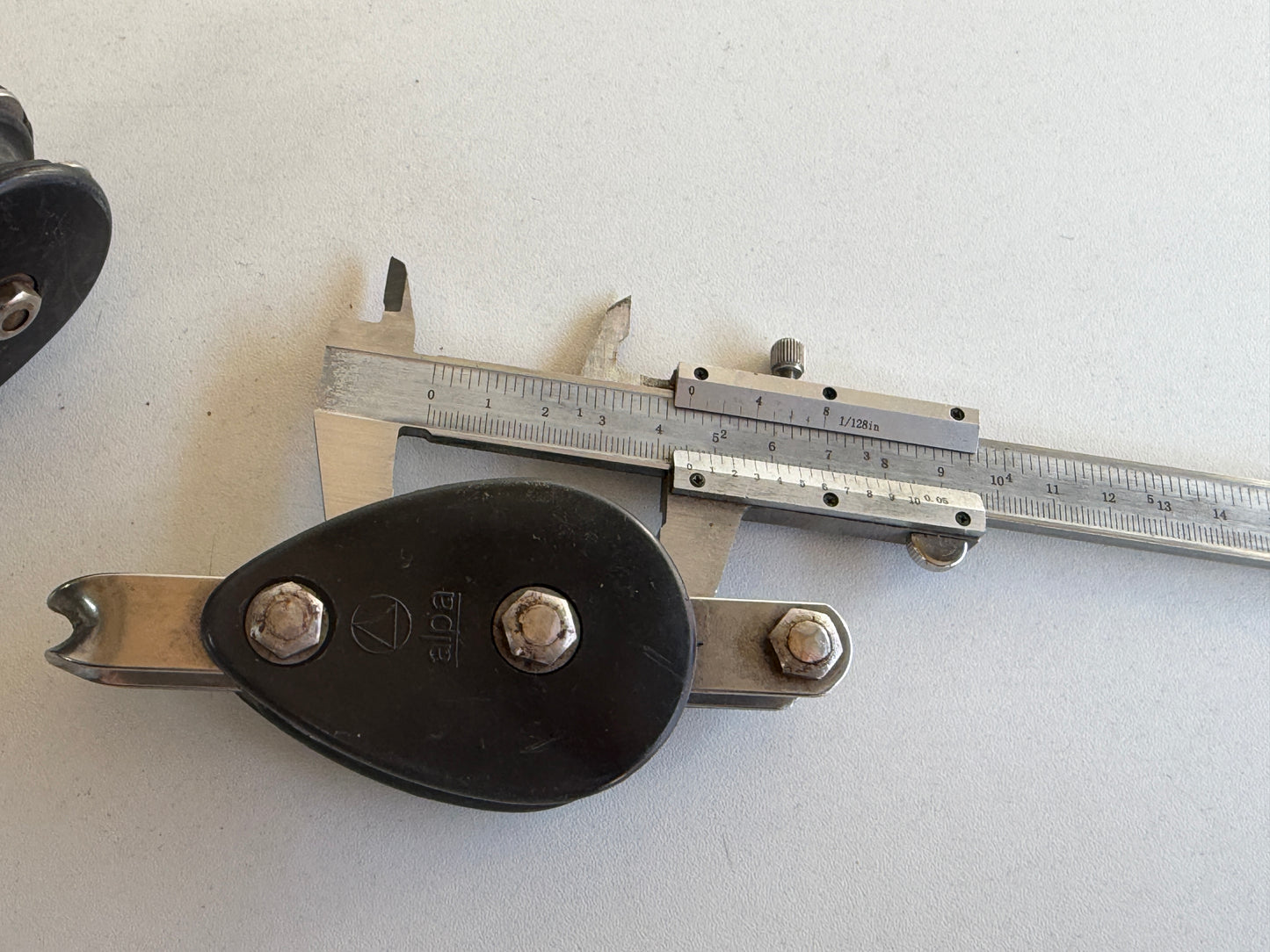 Alpa 1 / 2 schijfs blokken 45 mm tot 12 mm lijn