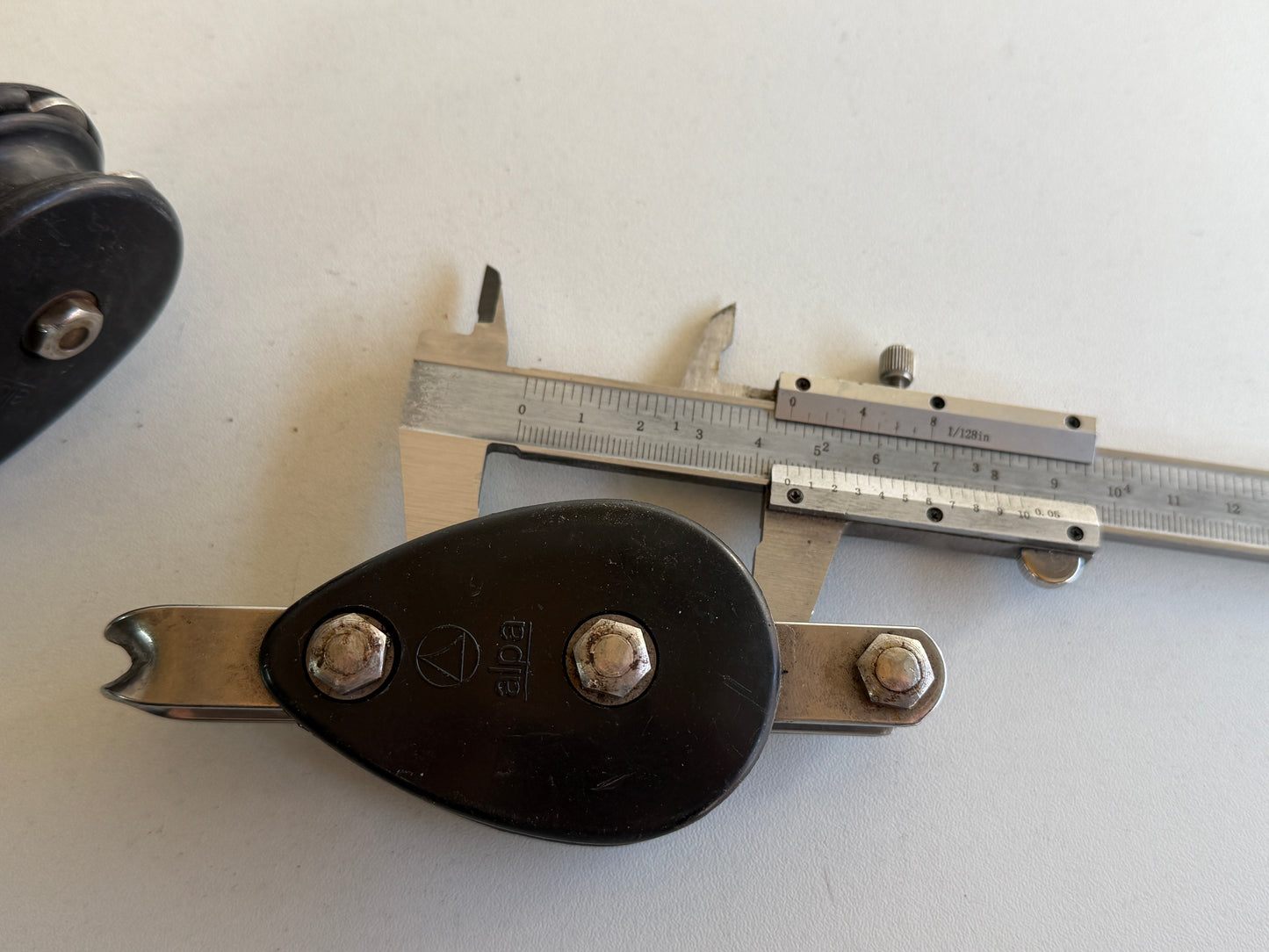 Alpa 1 / 2 schijfs blokken 45 mm tot 12 mm lijn