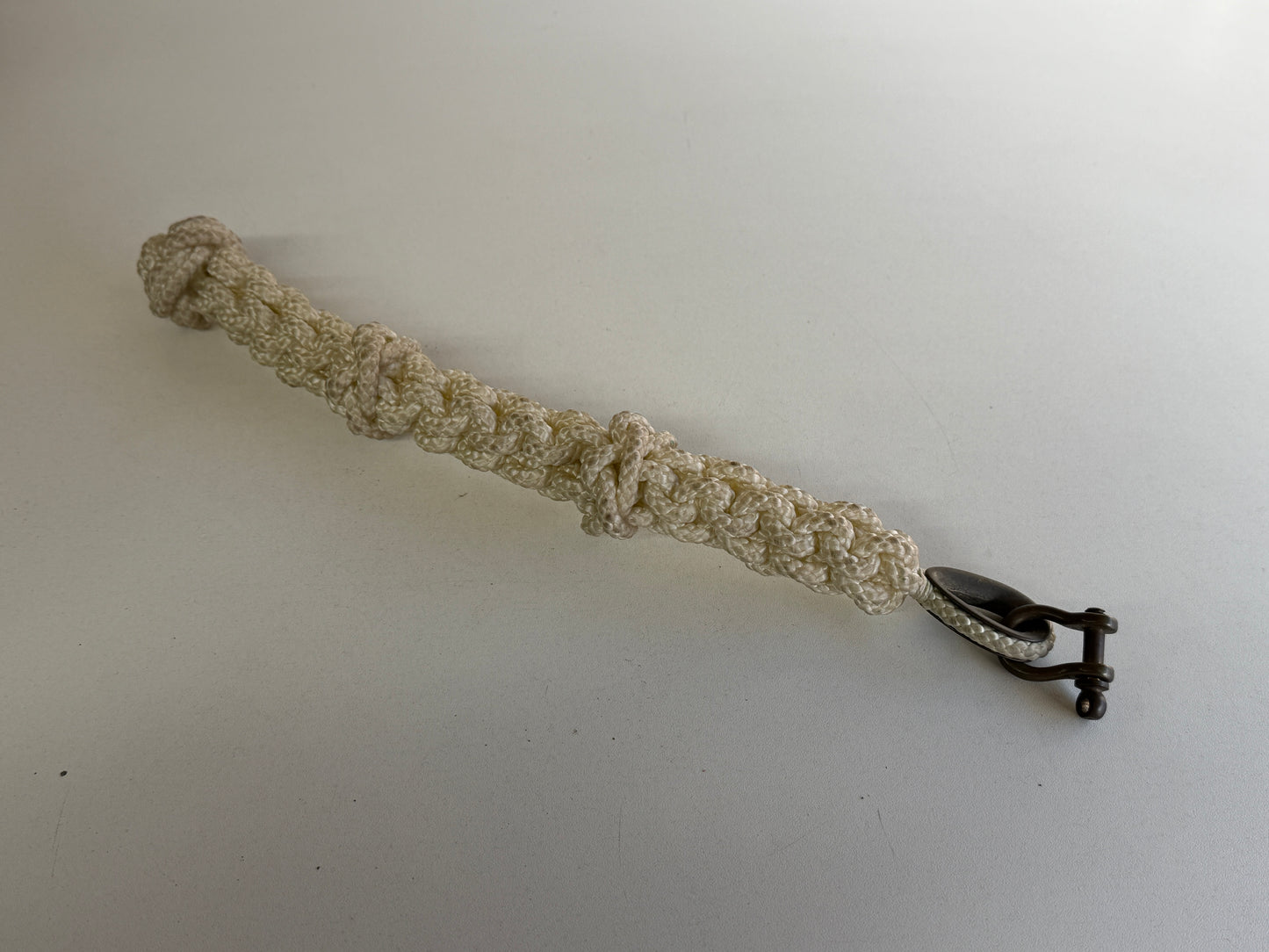 Scheepsbel Koord 30 cm met bronzen sluiting