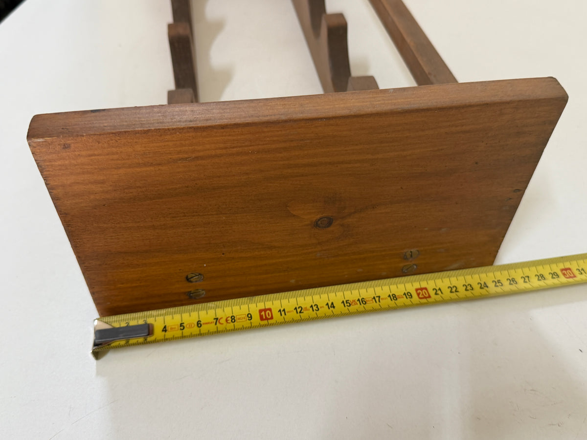 Houten wijnrek voor 5 flessen