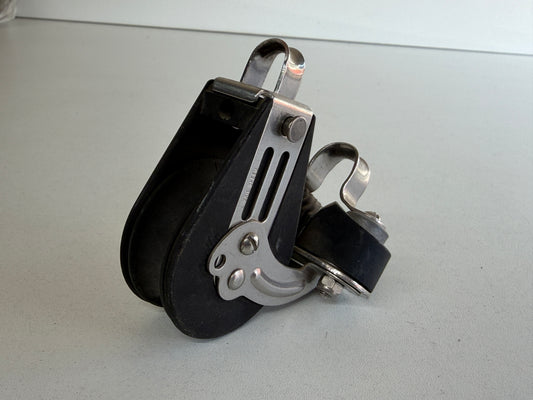 Sail speed 1 schijfs blok 47 mm tot 12 mm lijn, schootklem
